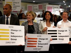 Change UK's arrogance will be its downfall in the European elections