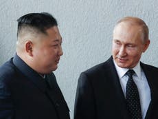 Putin offers help on North Korea nuclear stand-off in first Kim talks
