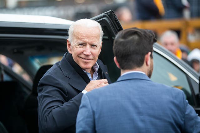 This is Biden's third bid for the presidency