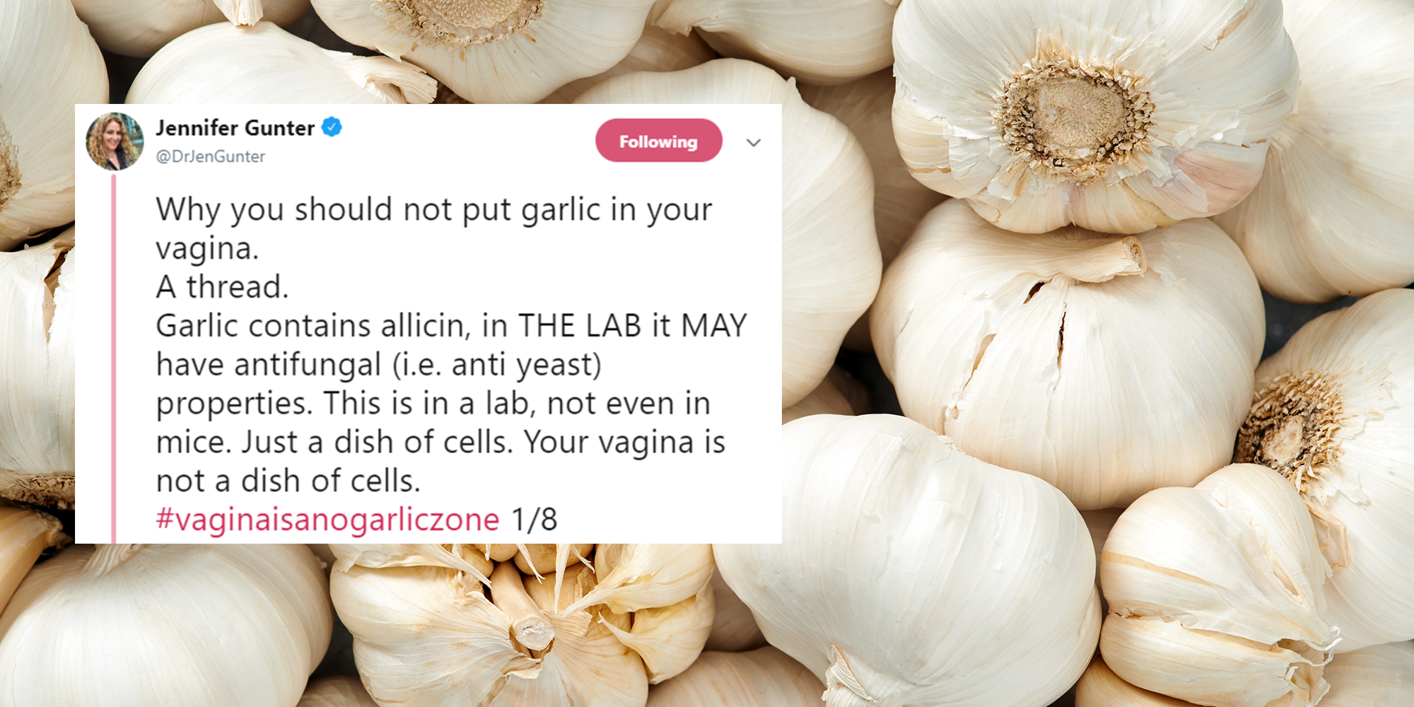 How To Treat A Vaginal Infection With A Clove Of Garlic