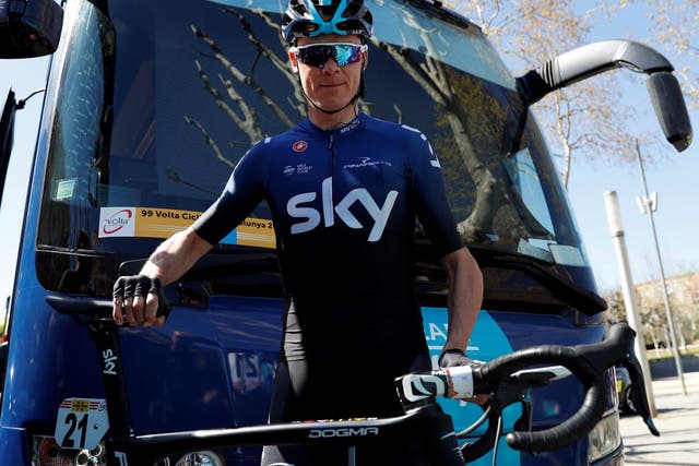 Chris Froome will front Team Ineos's challenge in Yorkshire