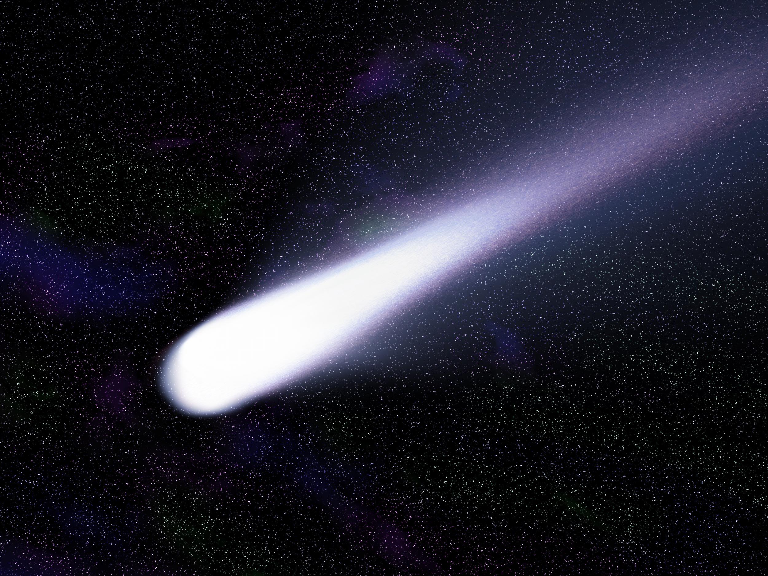 halleys comet 2019