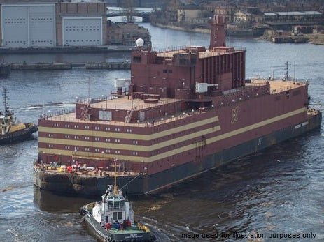 The Akademik Lomonosov floating nuclear power station