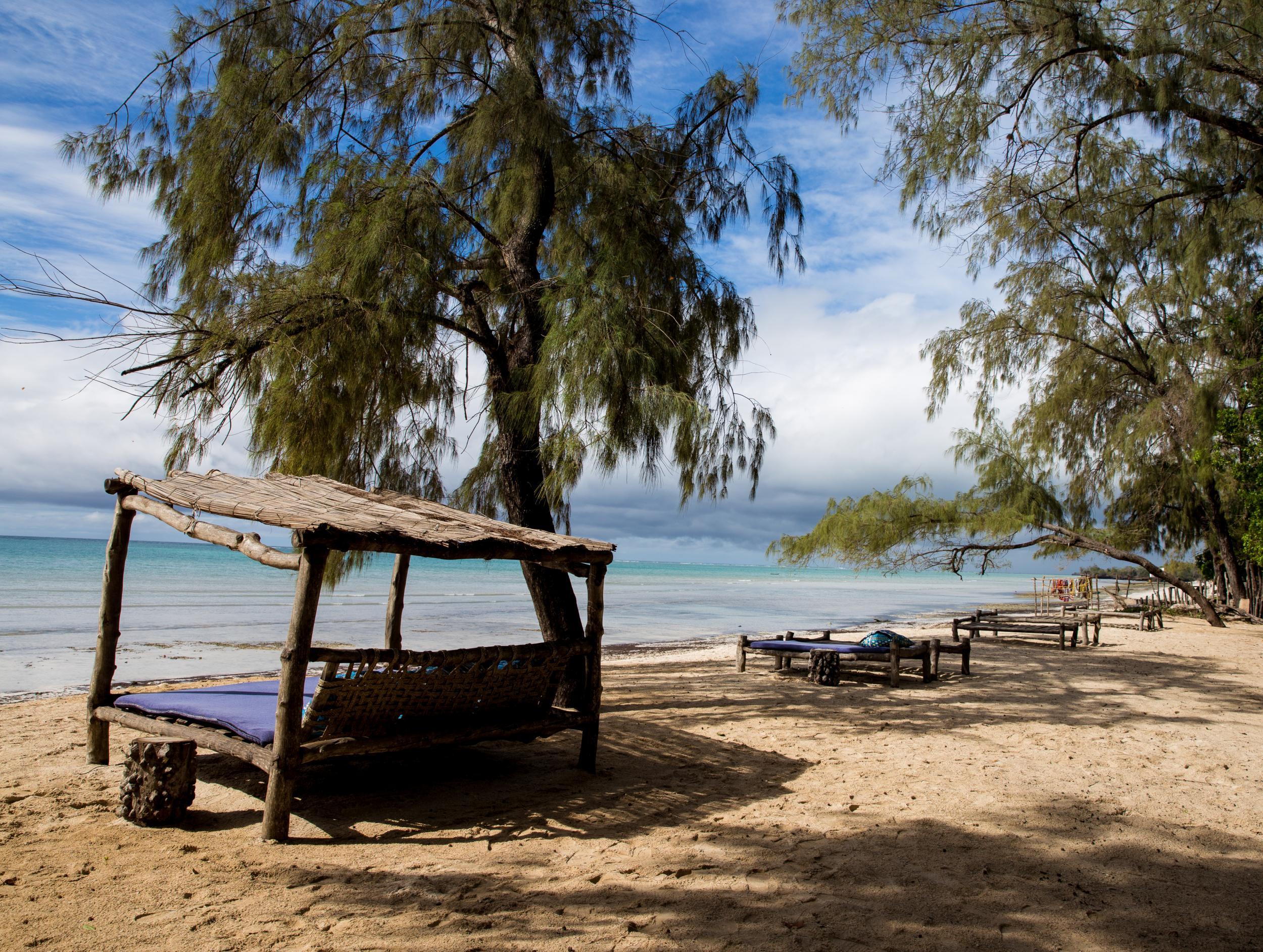 Miles of beautiful beaches look out over the Indian ocean. © Martha DeJong