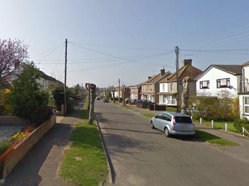 Neighbours said the victim was stabbed on his doorstep in Church Road, Rayleigh