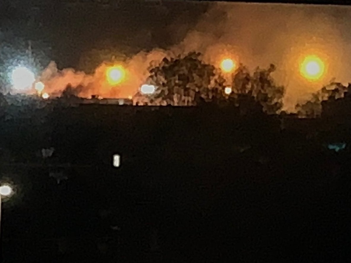 An explosion at Tata Steel's site in South Wales caused several small fires in the early hours of Friday morning