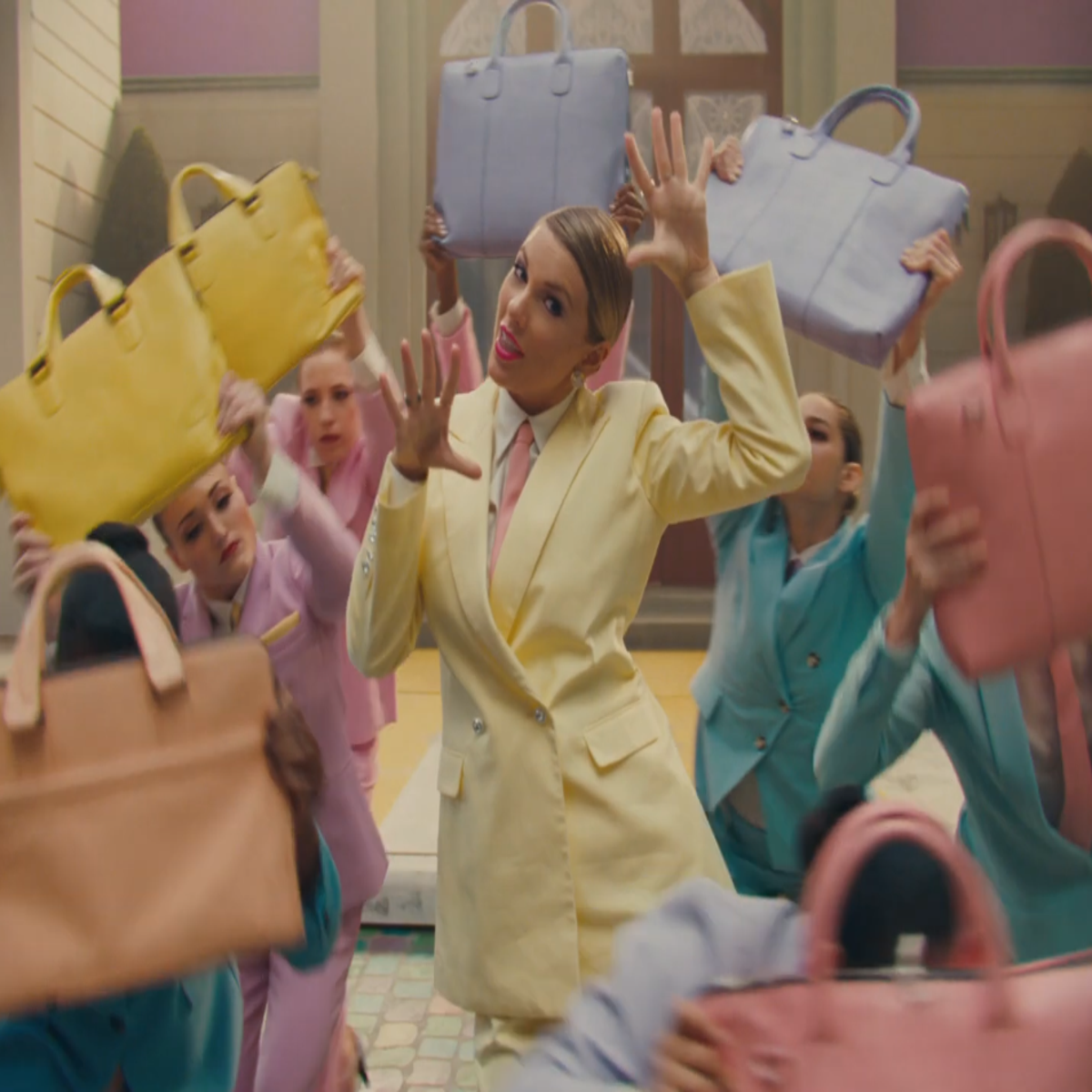 Taylor Swift's 'ME!' music video is packed with pricey pastel fashion
