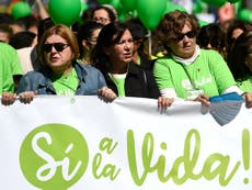 Right wing parties in Spain are pushing extreme positions on abortion