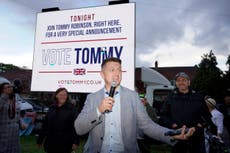 Tommy Robinson won’t become an MEP – but he is still deeply dangerous