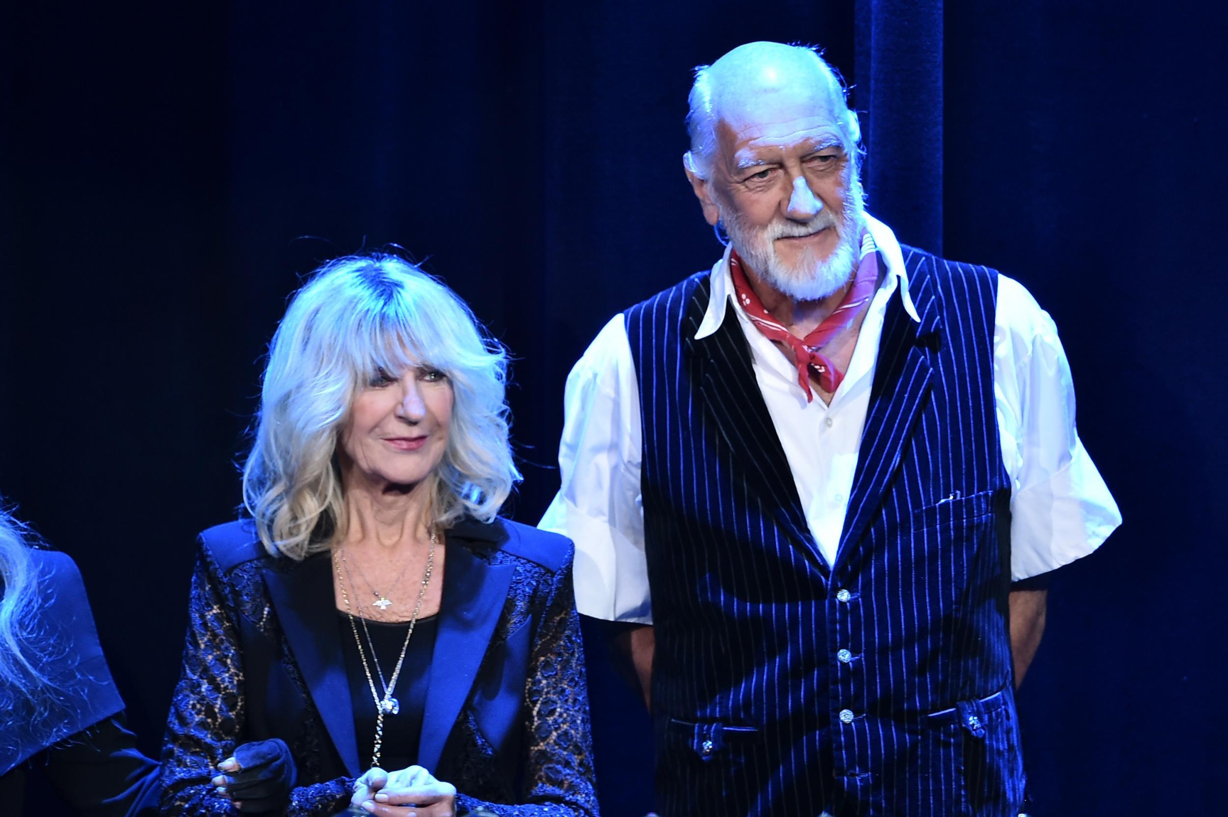 Christine McVie and Mick Fleetwood (Getty)