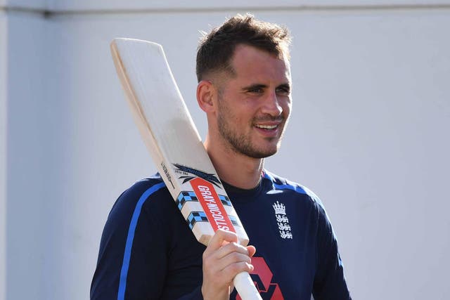 Alex Hales is serving a 21-day ban after failing a second drugs test