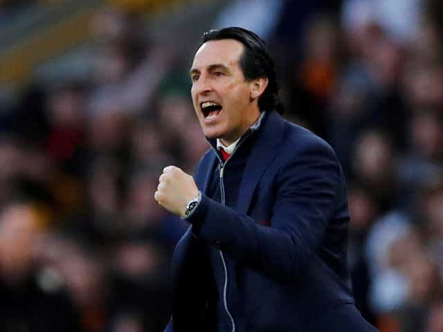 Unai Emery's side still have an outside chance of securing a top-four finish