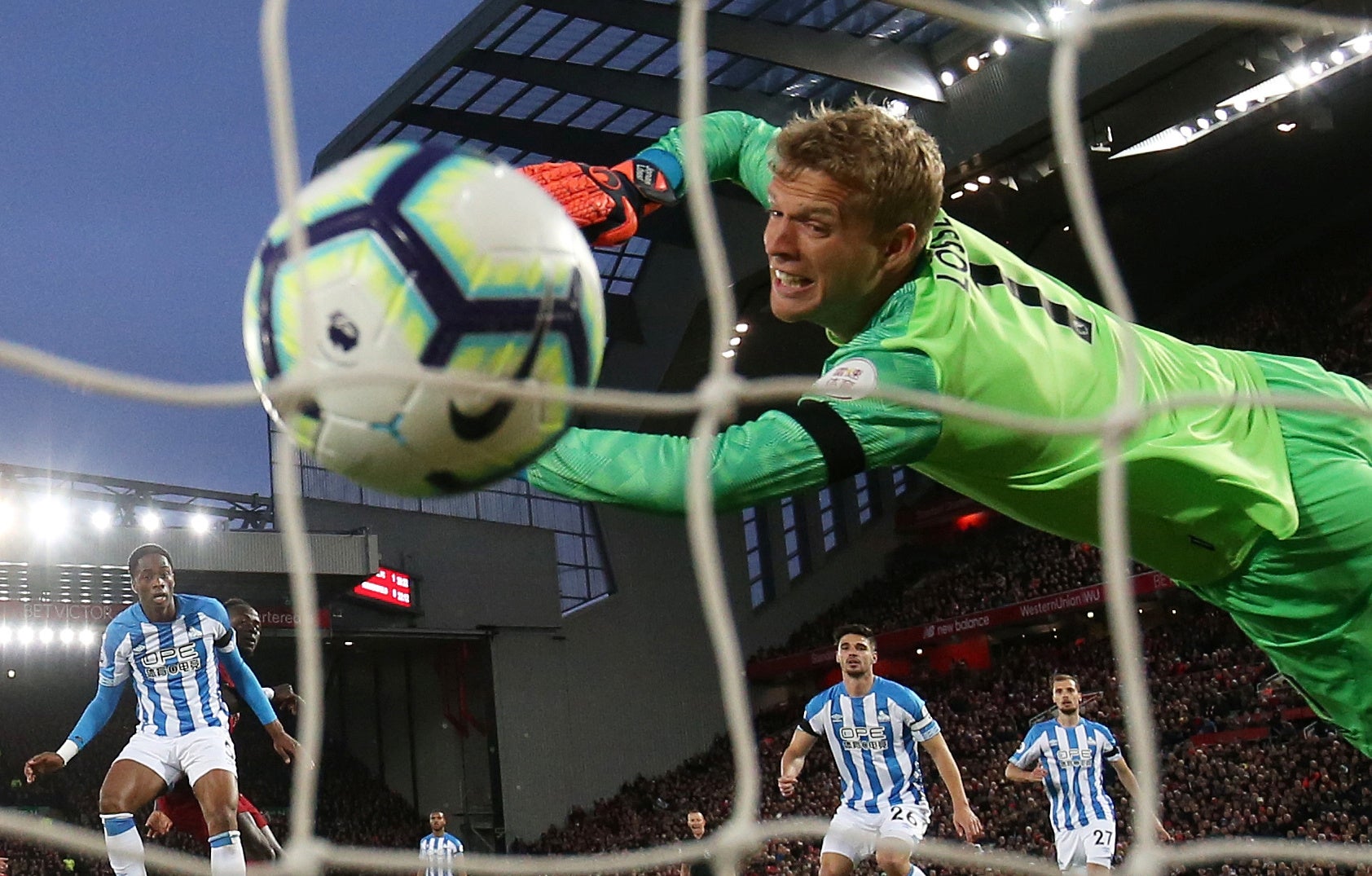 Huddersfield were behind after just 15 seconds (Reuters)