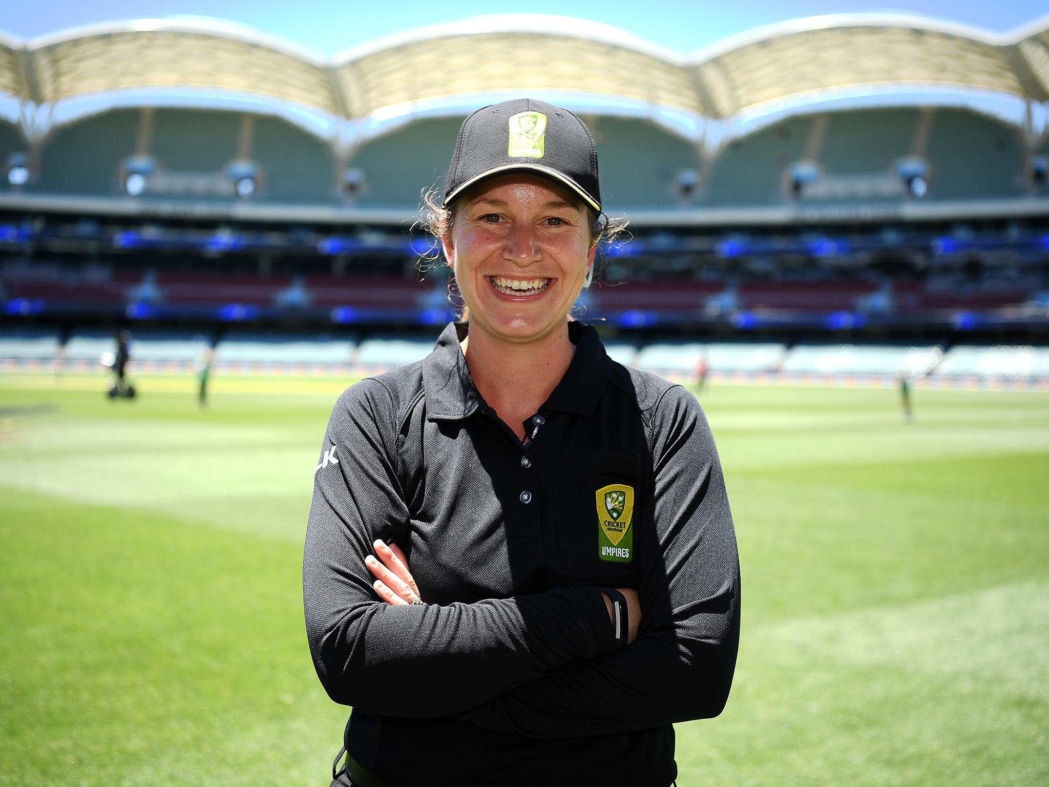 Claire Polosak will become the first women to umpire a men's ODI match