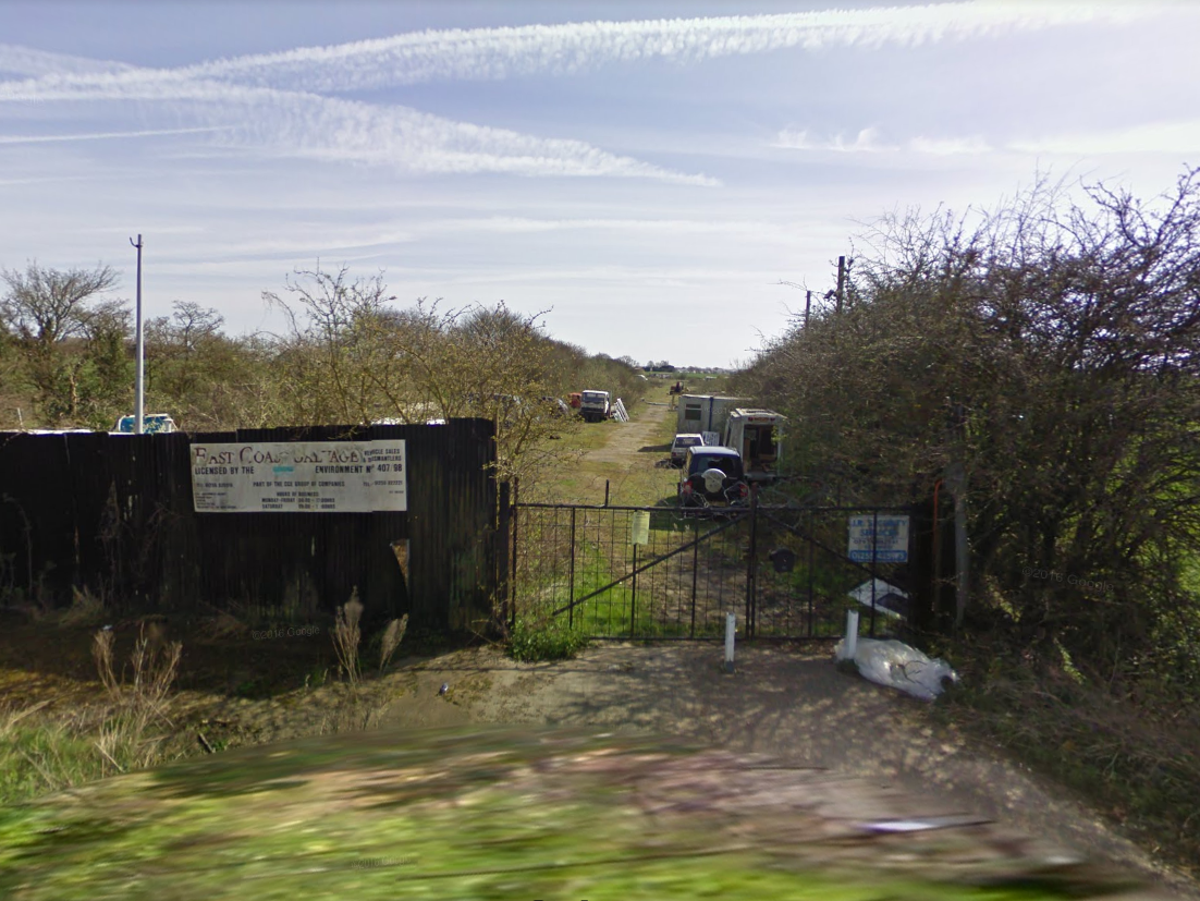 Human remains found at Essex scrapyard