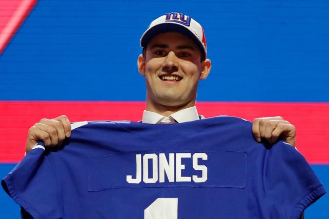 The Giants have been criticised for picking Daniel Jones