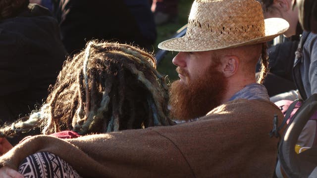 Extinction Rebellion supporters at the closing ceremony in Hyde Park on Thursday 25 April 2019