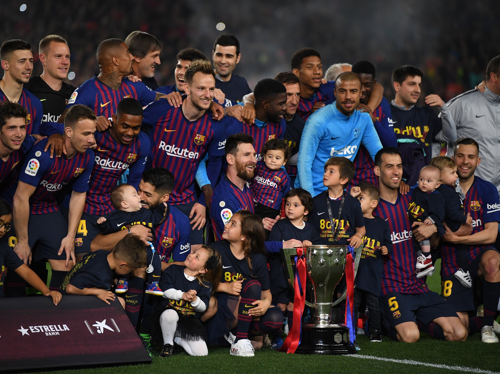 Barcelona win La Liga: Lionel Messi 