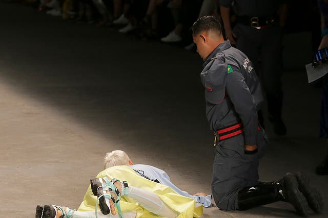 Brazilian model Tales Soares collapsed on the runway and later died at Sao Paolo fashion week