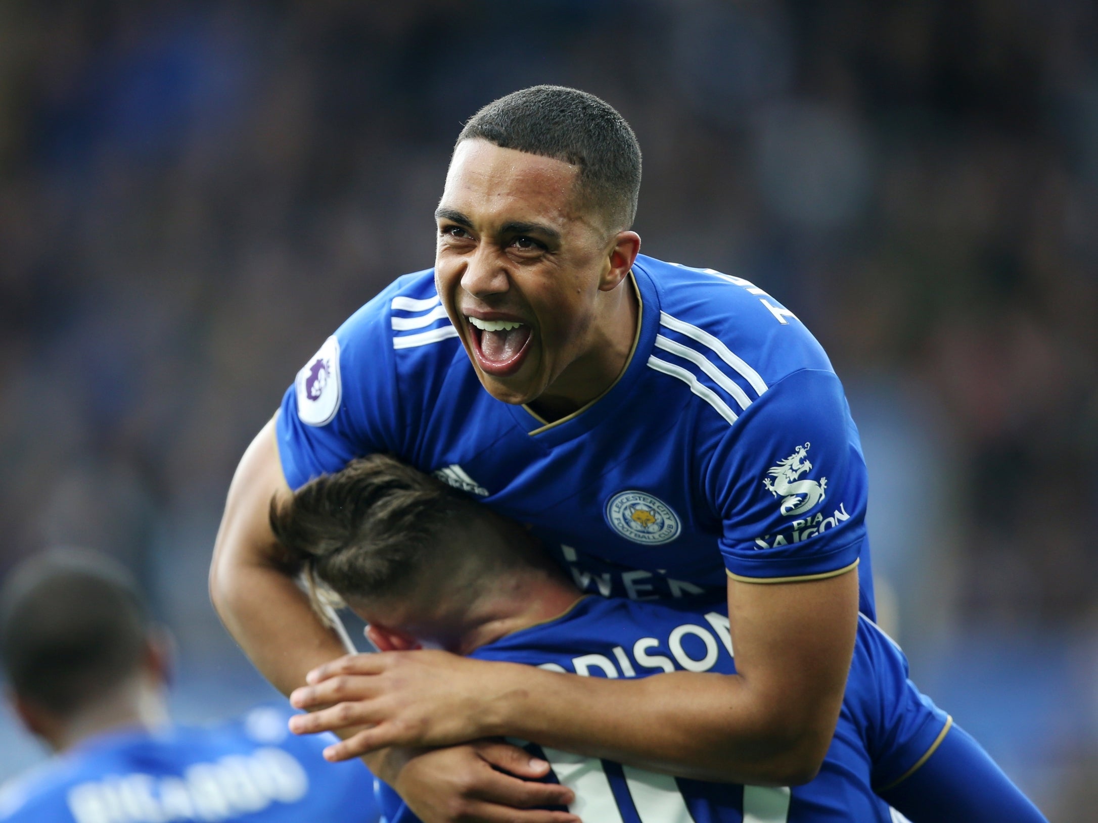 Tielemans scored the opener (Leicester City via Getty Images)