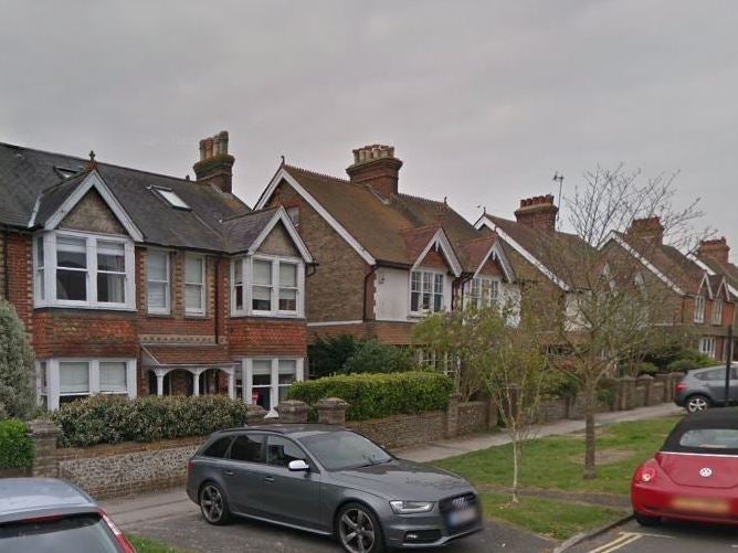 Properties on Prince Edward's Road in Lewes were vandalised.