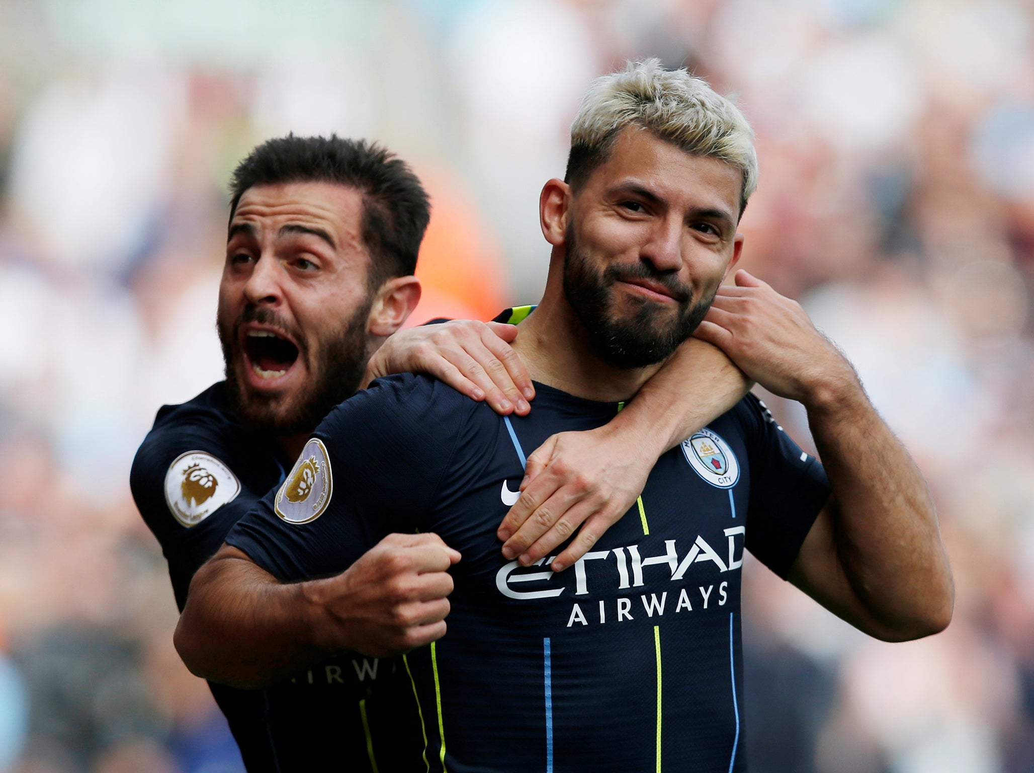 Sergio Aguero is a man for the most tense occasions