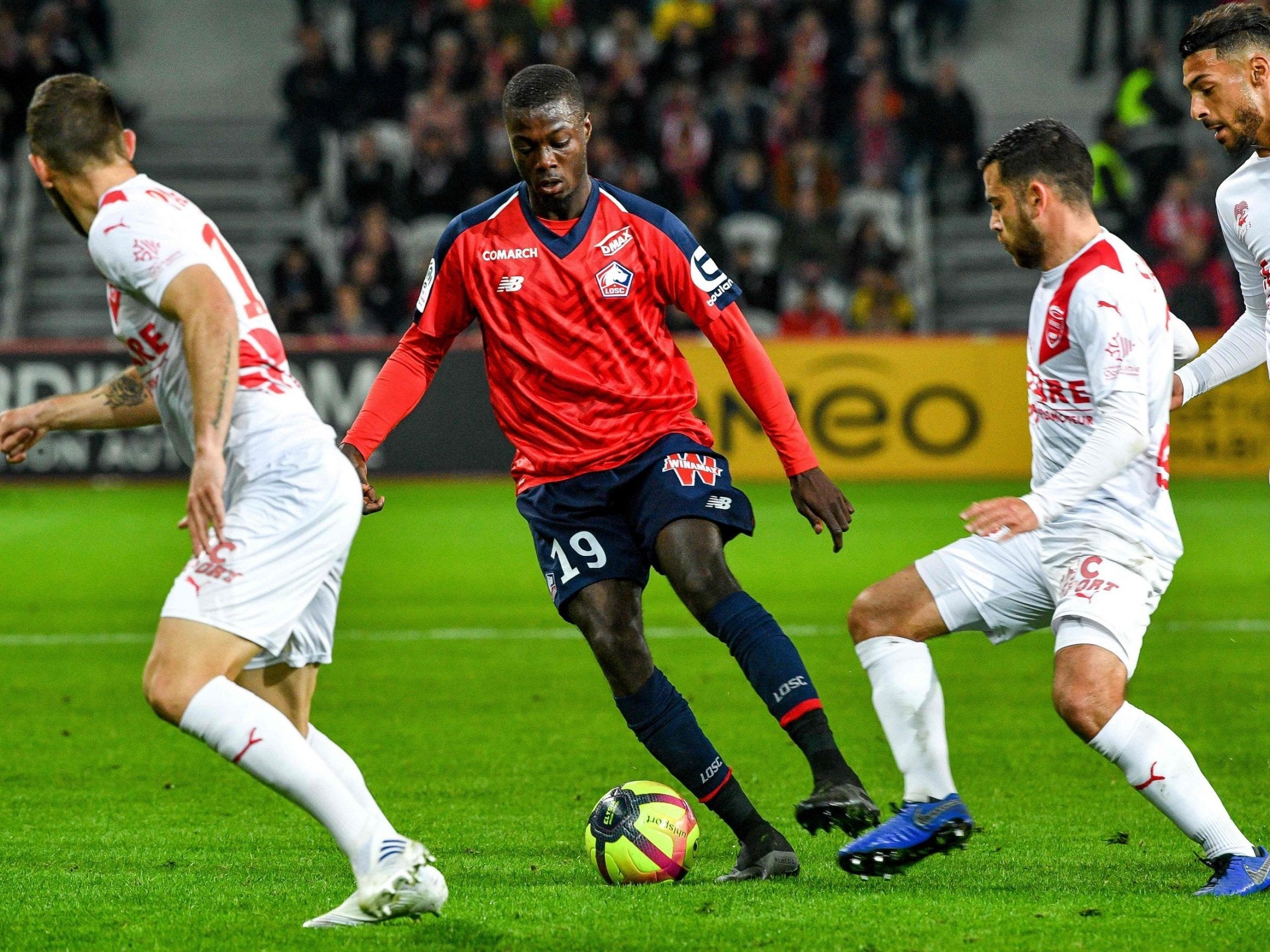 Lille forward Nicolas Pepe is on his way to Arsenal