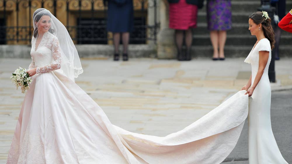 First look at the wedding dress