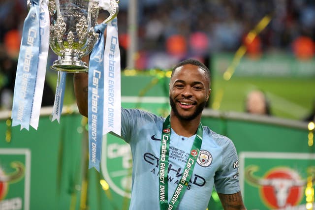 Raheem Sterling has been named FWA Footballer of the Year