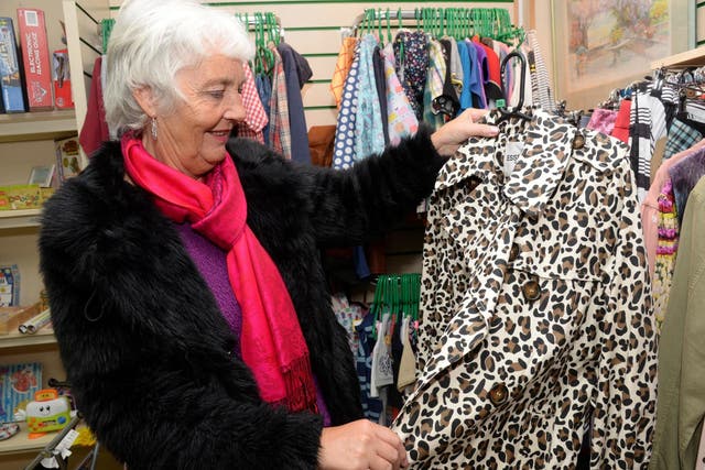 £50,000 worth of designer clothes has been donated to a charity shop