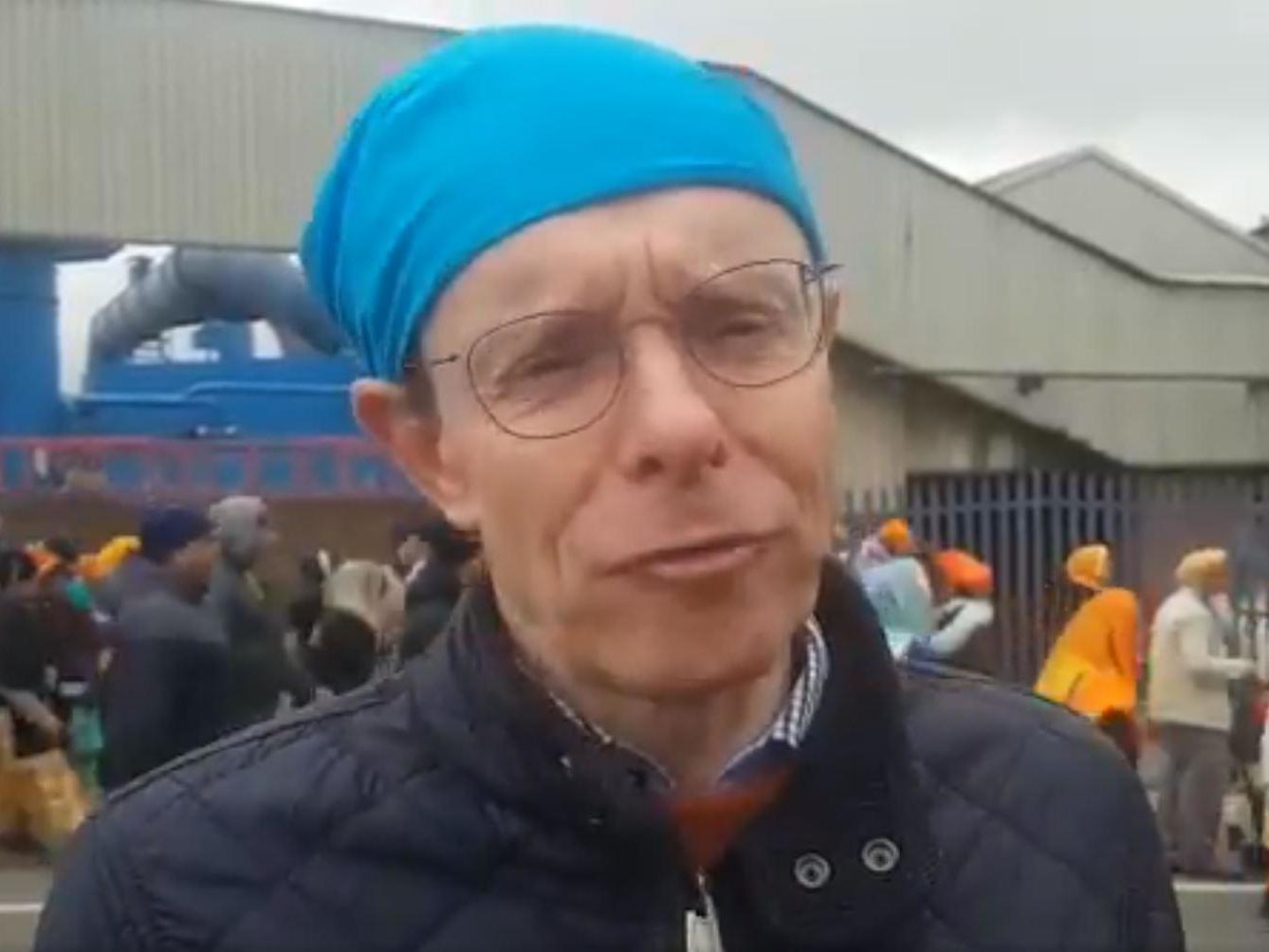 West Midlands mayor Andy Street used the correct term in another video on his official twitter feed