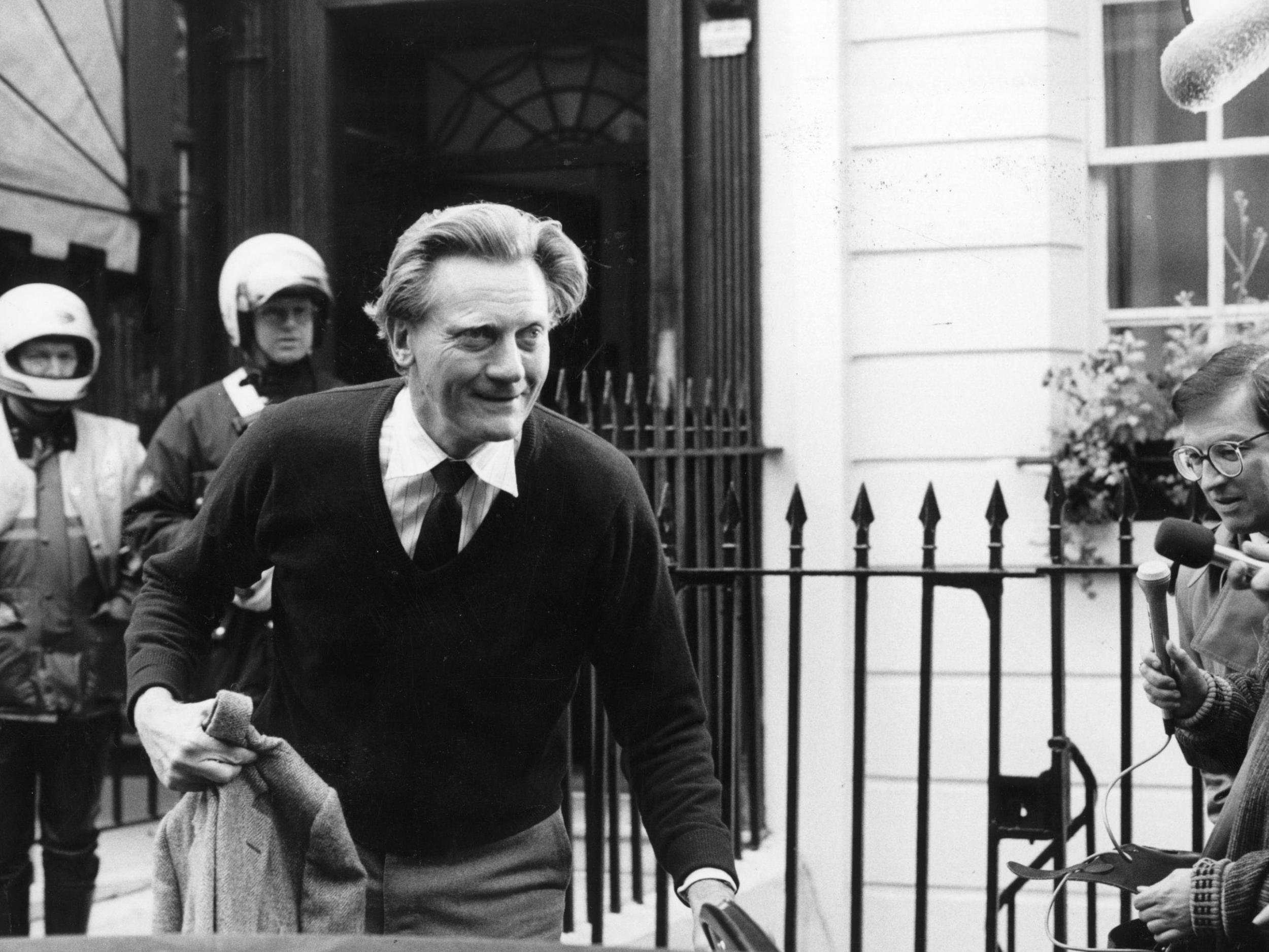 Michael Heseltine quit the cabinet over the Westland helicopter bid in 1986