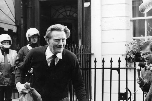 Michael Heseltine quit the cabinet over the Westland helicopter bid in 1986