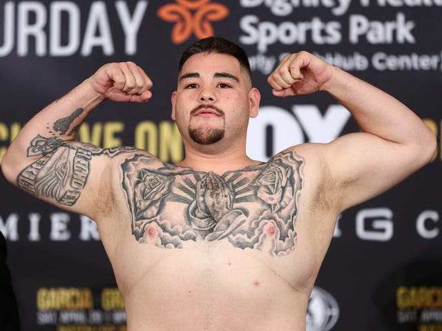Andy Ruiz Jr is set to face Anthony Joshua