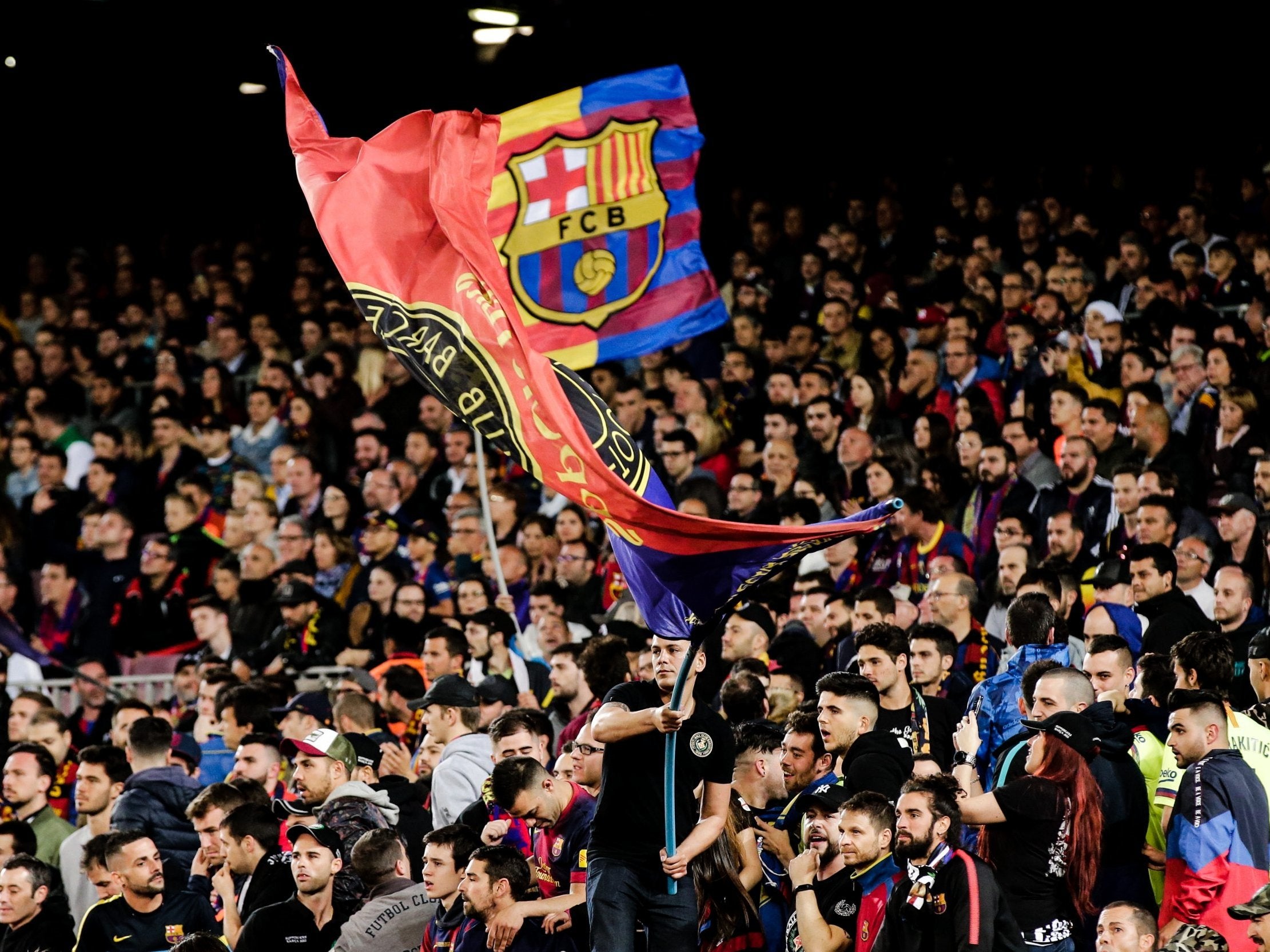 Barcelona have already clinched the league title