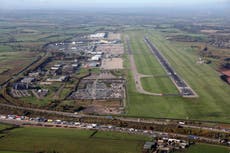 Two planes collide at East Midlands airport