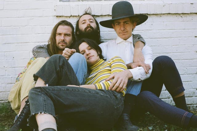Big Thief's Adrianne Lenker, centre front: ‘I’m sure I’m still feeling things that have been passed down from my great-great-grandmother. And with each generation, it seems that there’s a little bit more work done to open that part back up’