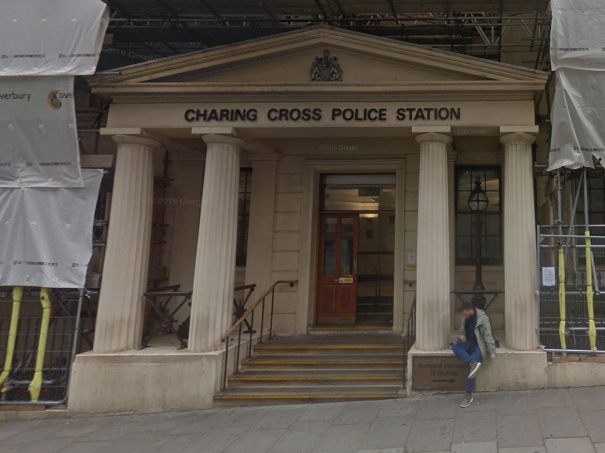 Some of the officers under investigation worked at Charing Cross police station, in central London