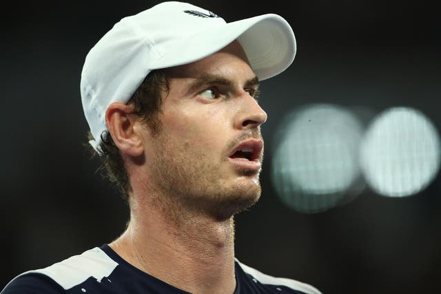 Andy Murray is working on his comeback