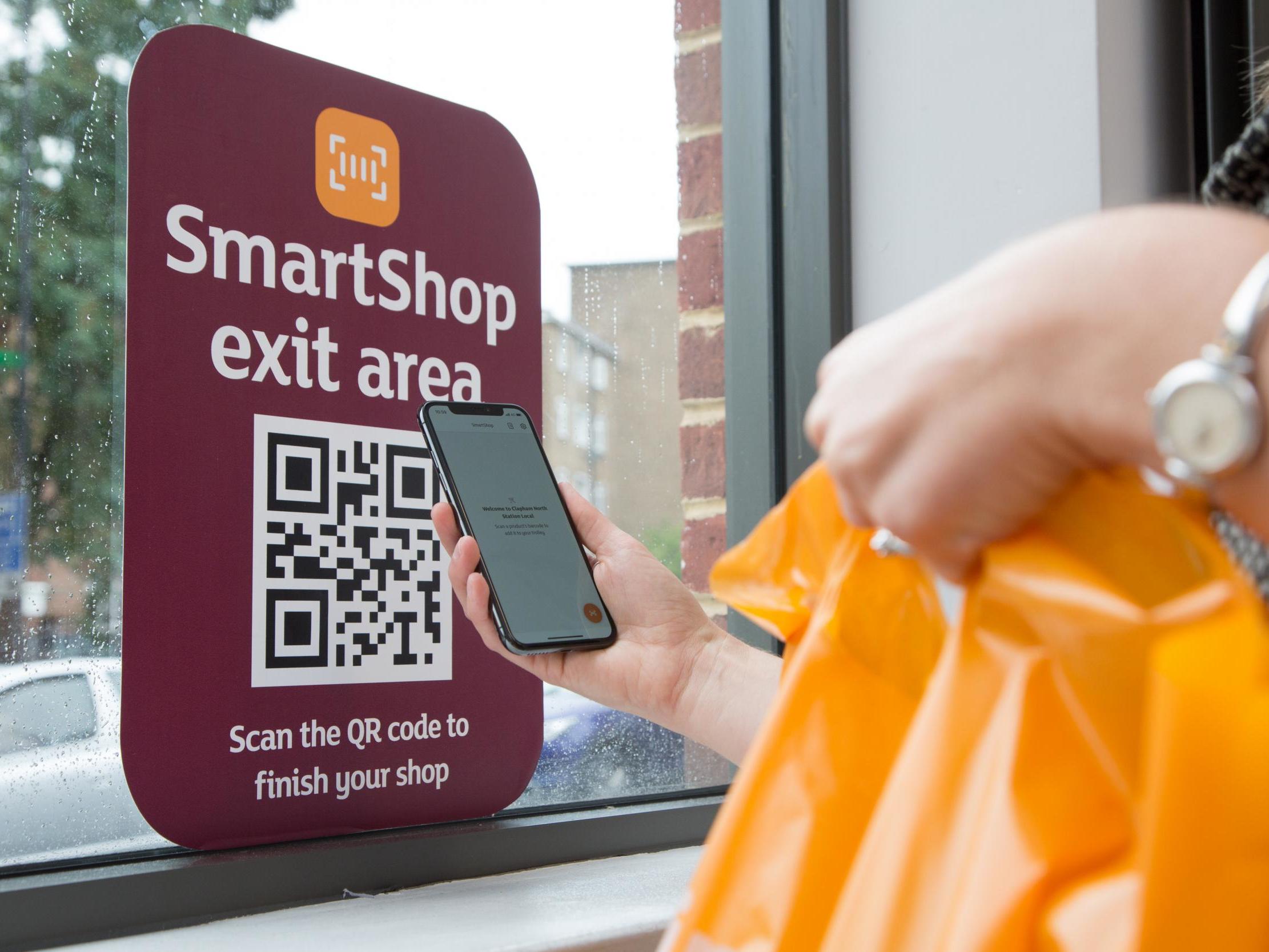 Starting this week, shoppers at Sainsbury’s in High Holborn simply scan their own items using an app and then walk out