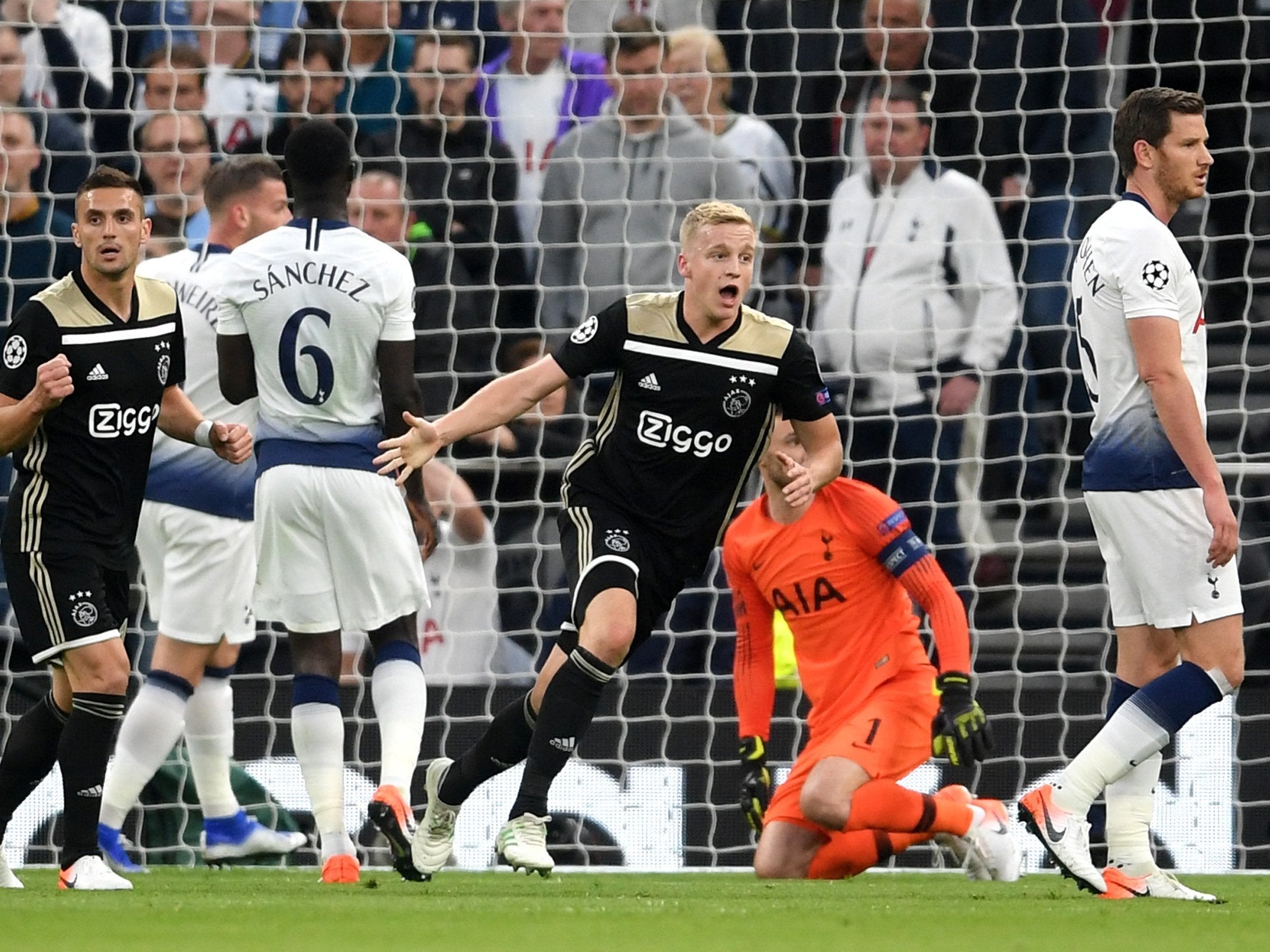 Tottenham vs Ajax result: Donny van de Beek leaves sluggish Spurs on the brink in Champions League