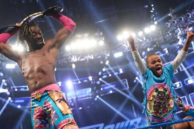 WWE champion Kofi Kingston hopes to inspire young people like him to dismiss worries of racism and discrimination