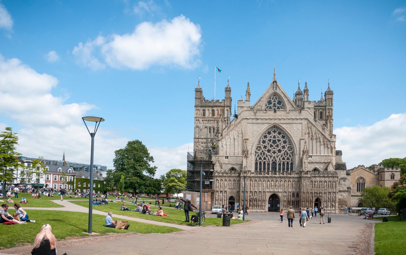 You can't visit Exeter without seeing its cathedral (Getty)