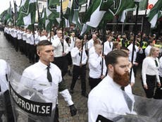 Protesters and neo-Nazis clash on May Day in Sweden