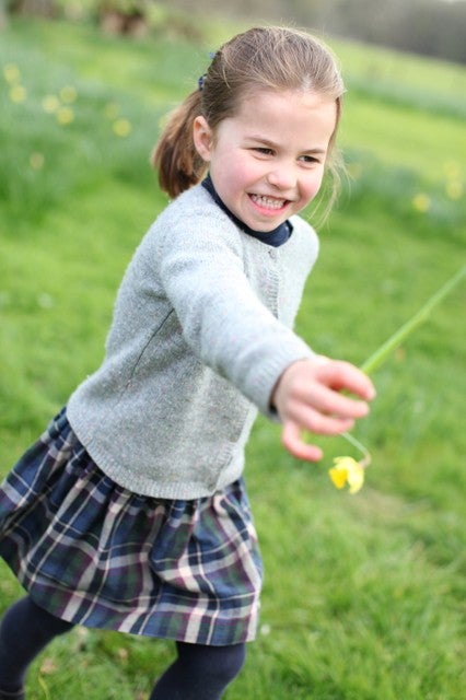 The photos of Princess Charlotte were taken by the Duchess of Cambridge