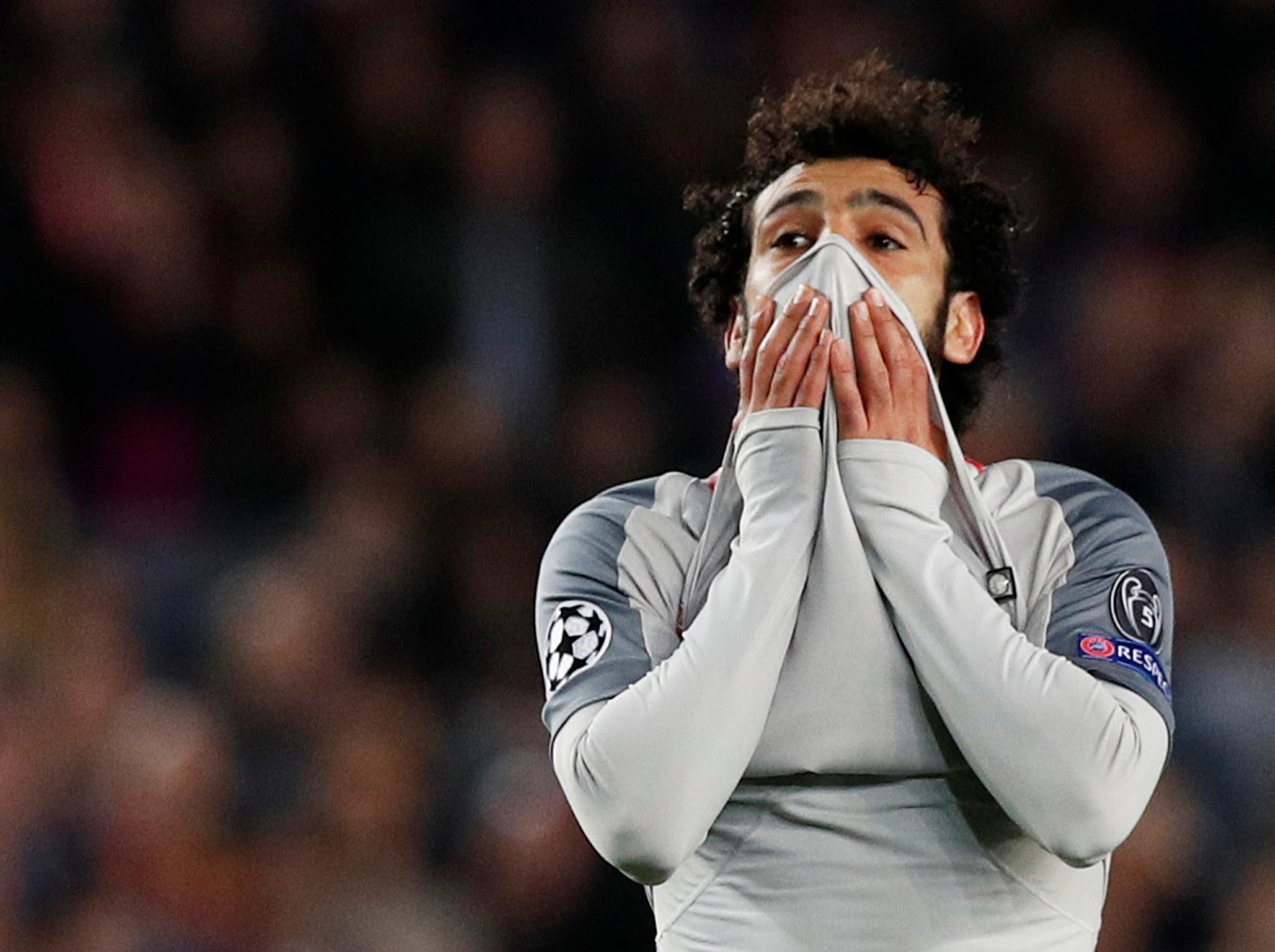 Mo Salah's influence on the match waned