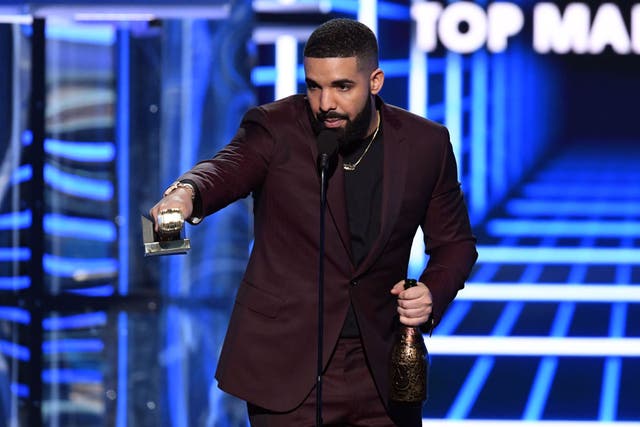 Drake at the Billboard Music Awards
