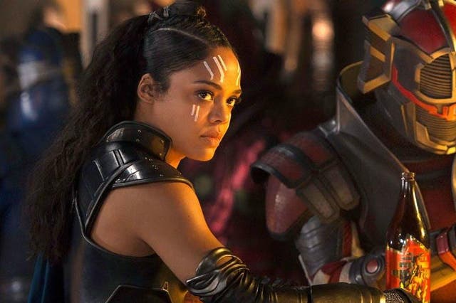 Tessa Thompson returns as Marvel character Valkyrie in ‘Avengers: Endgame’