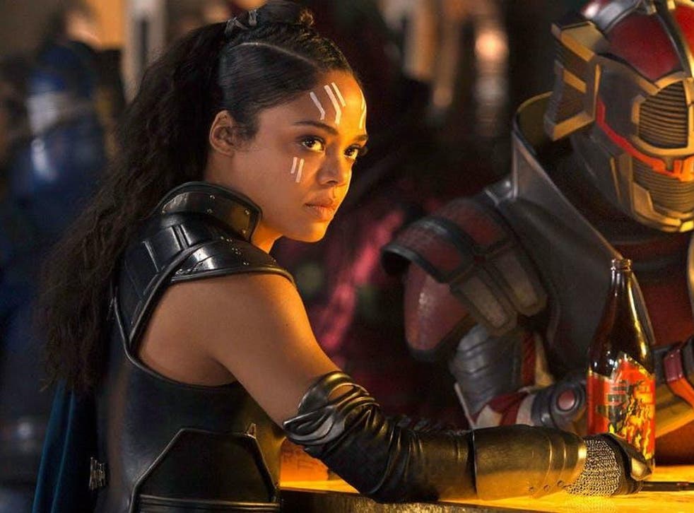 Tessa Thompson returns as Marvel character Valkyrie in ‘Avengers: Endgame’