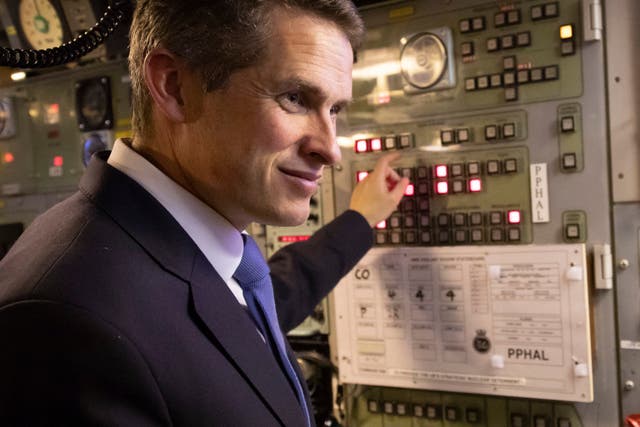 Aboard the HMS Vigilant: Williamson has steadfastly denied spilling details of the Huawei meeting